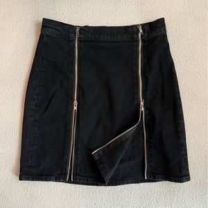 AGOLDE Pamela Double Zip Skirt